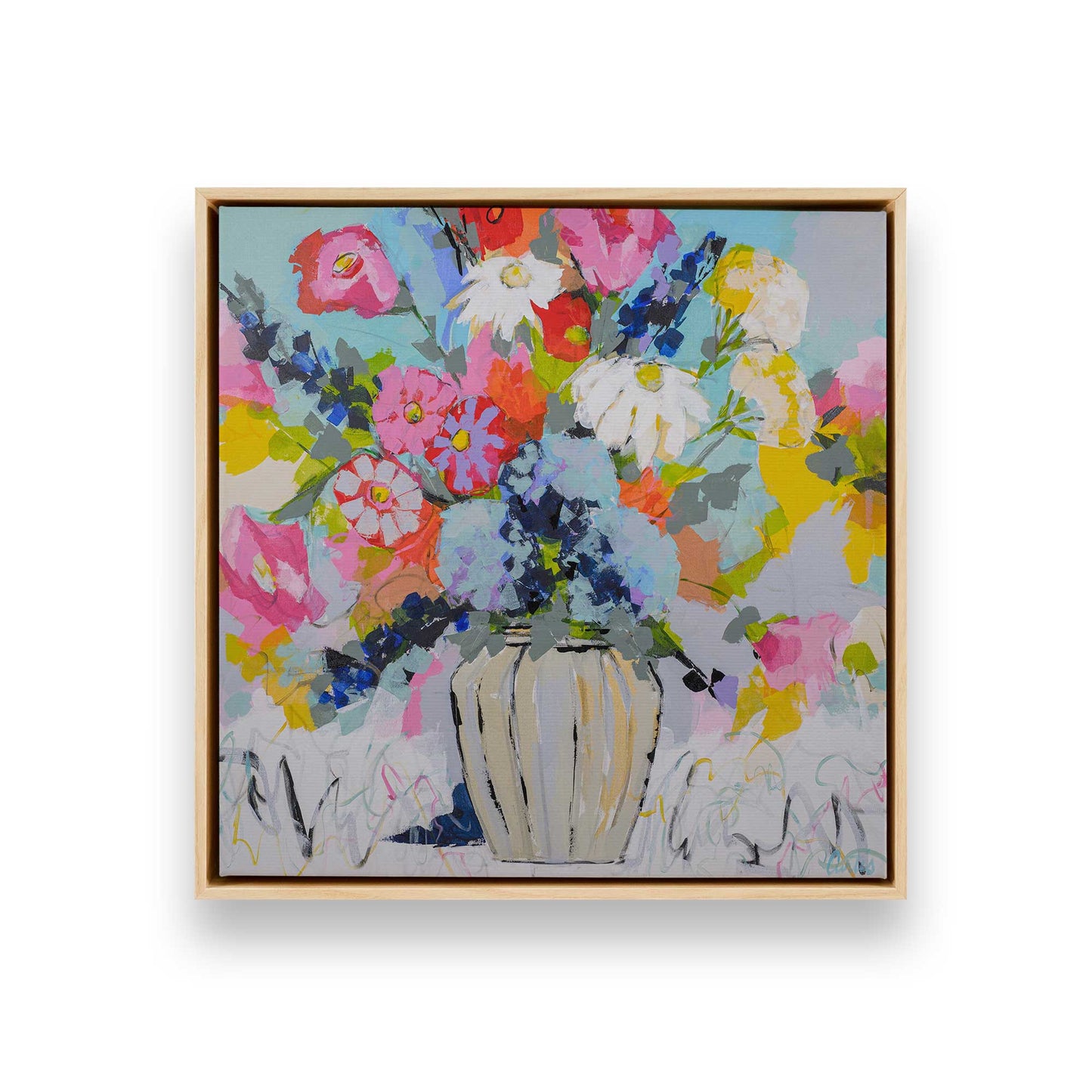 [Color:American Maple], Picture of art in a American Maple frame