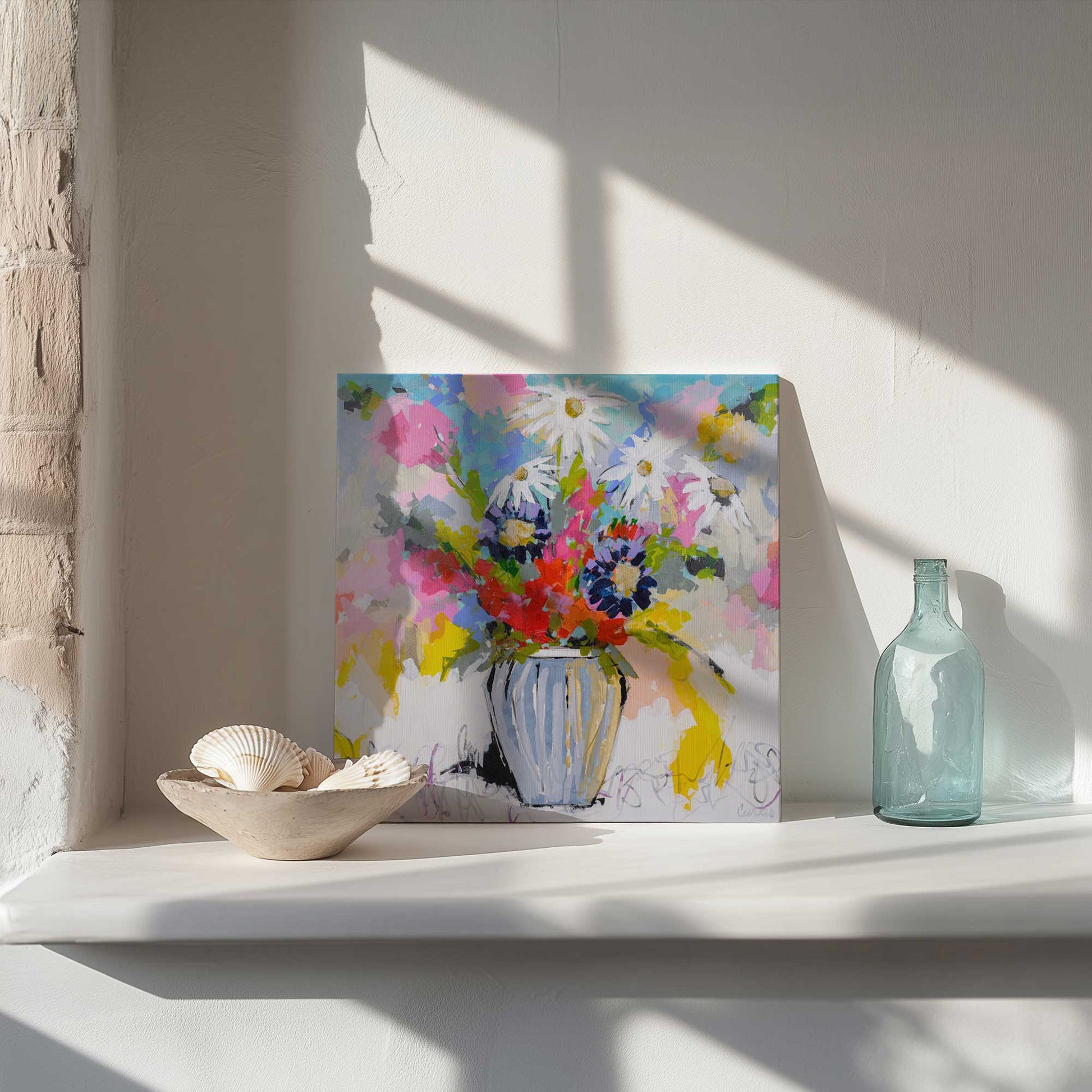 Picture of art in a room