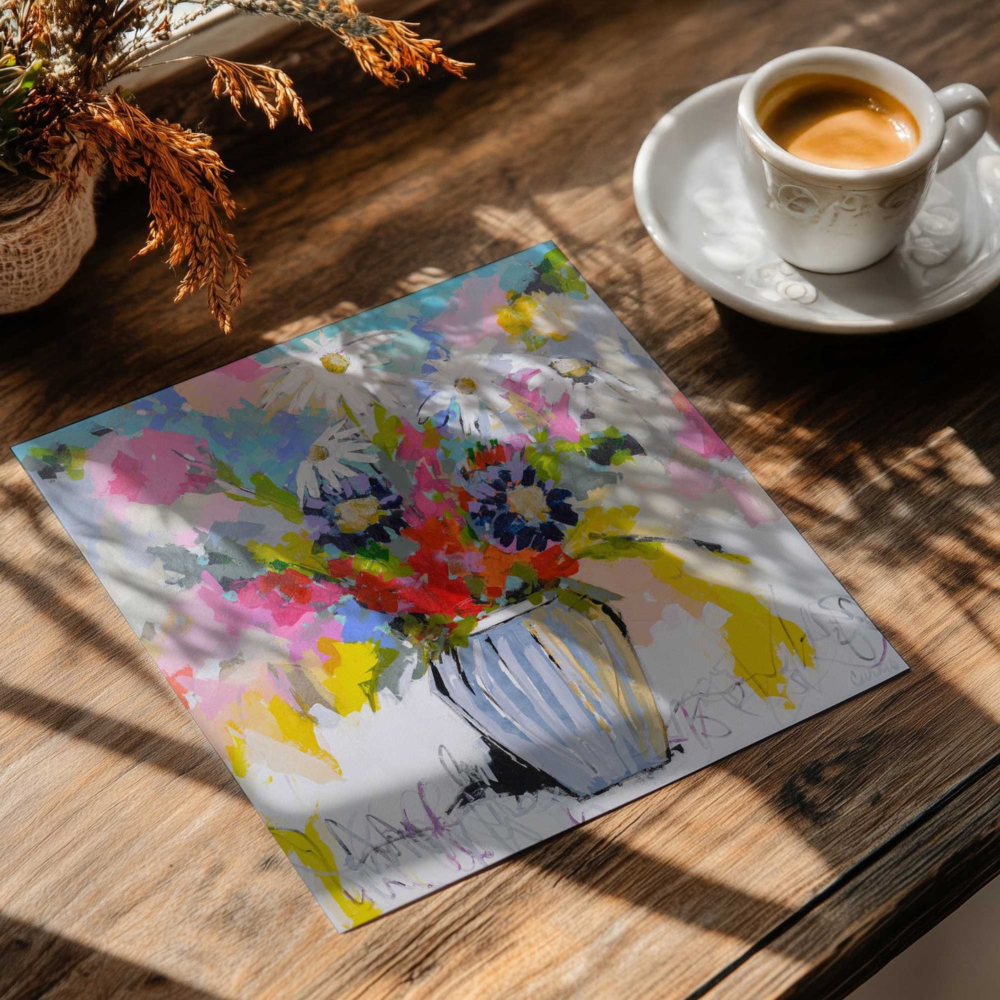 [Color:Rolled Print], Picture of close up of art