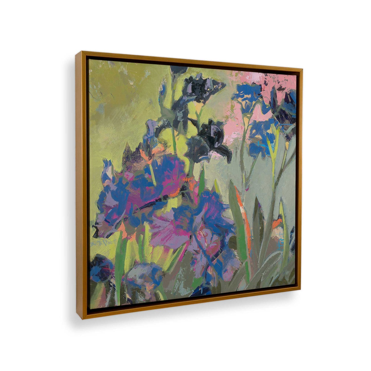 [Color:Polished Gold], Picture of the corner of the art
