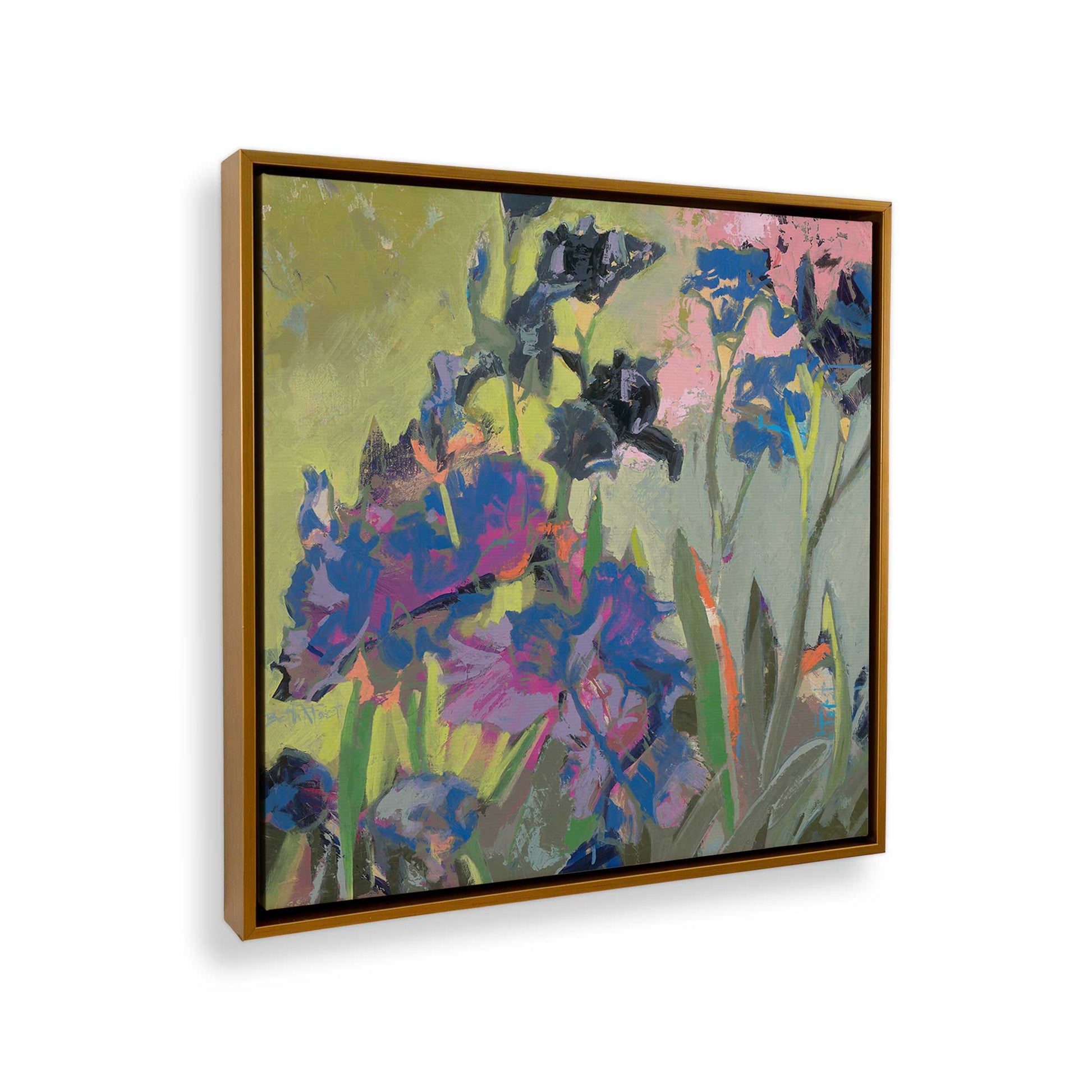 [Color:Polished Gold], Picture of the corner of the art