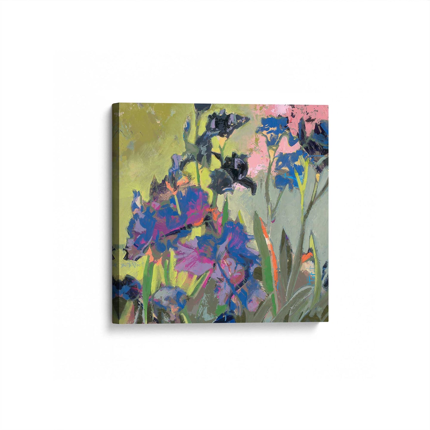 [Color:Stretched Canvas], Picture of art at an angle