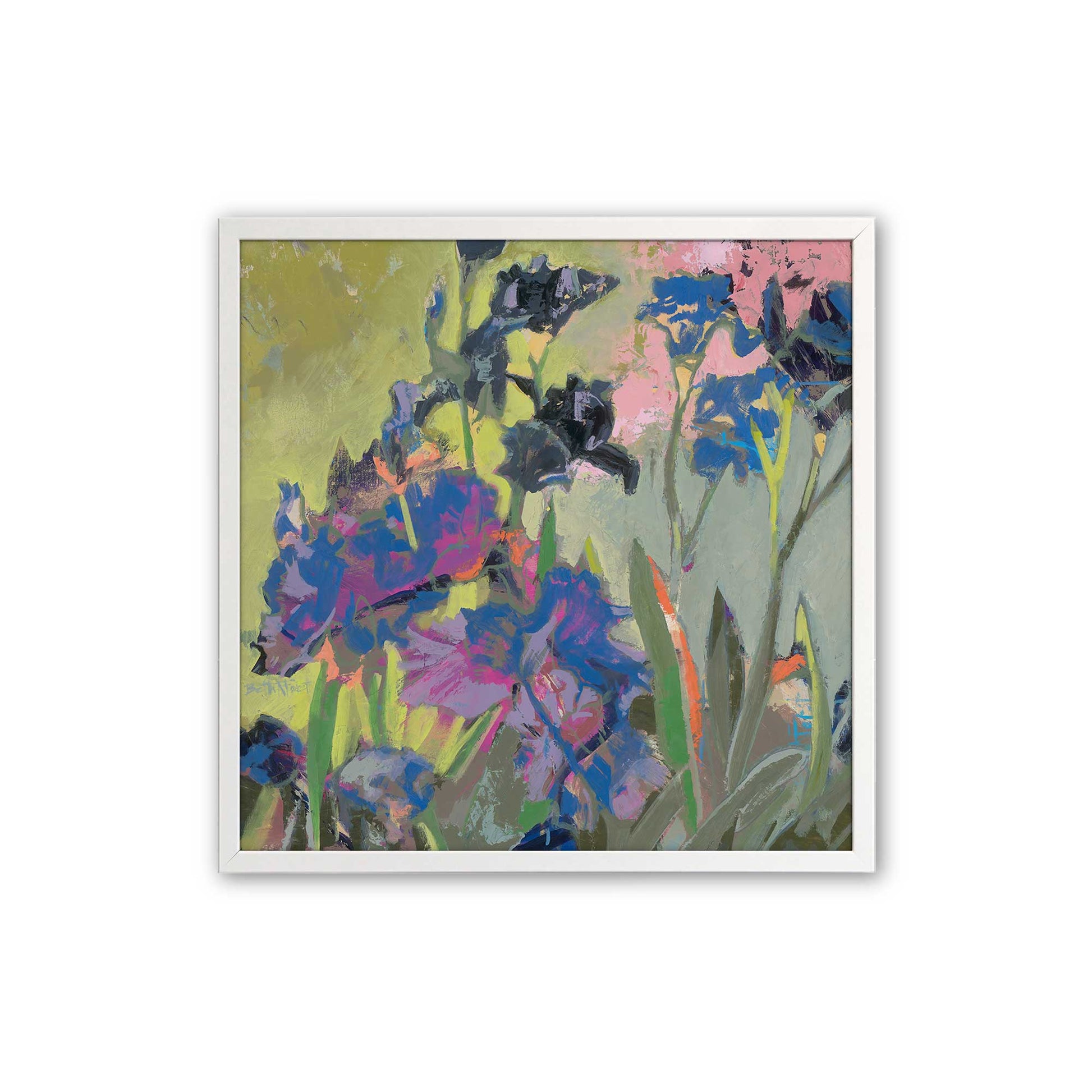 [Color:Opaque White], Picture of art in a Opaque White frame