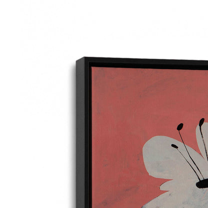 [Color:Satin Black], Picture of art in a Satin Black frame at an angle