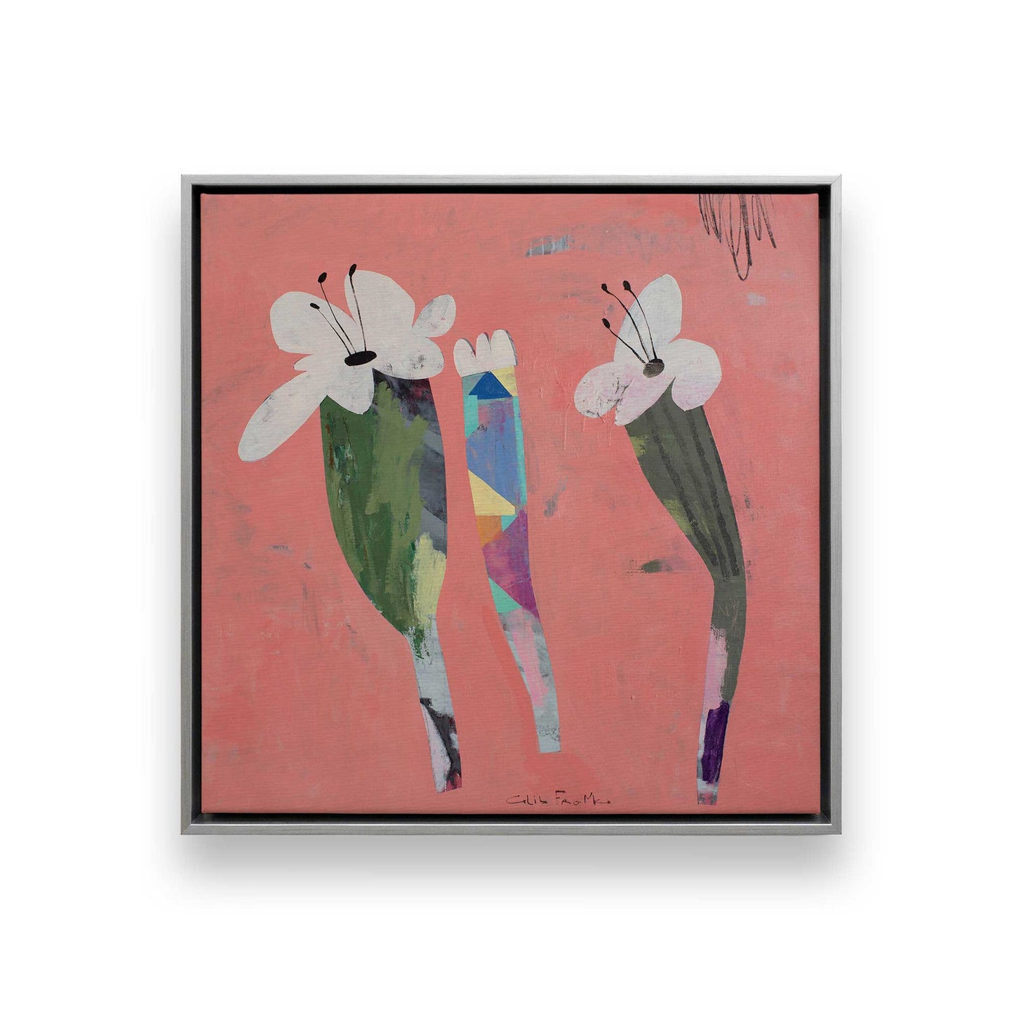 [Color:Polished Chrome], Picture of art in a Polished Chrome frame