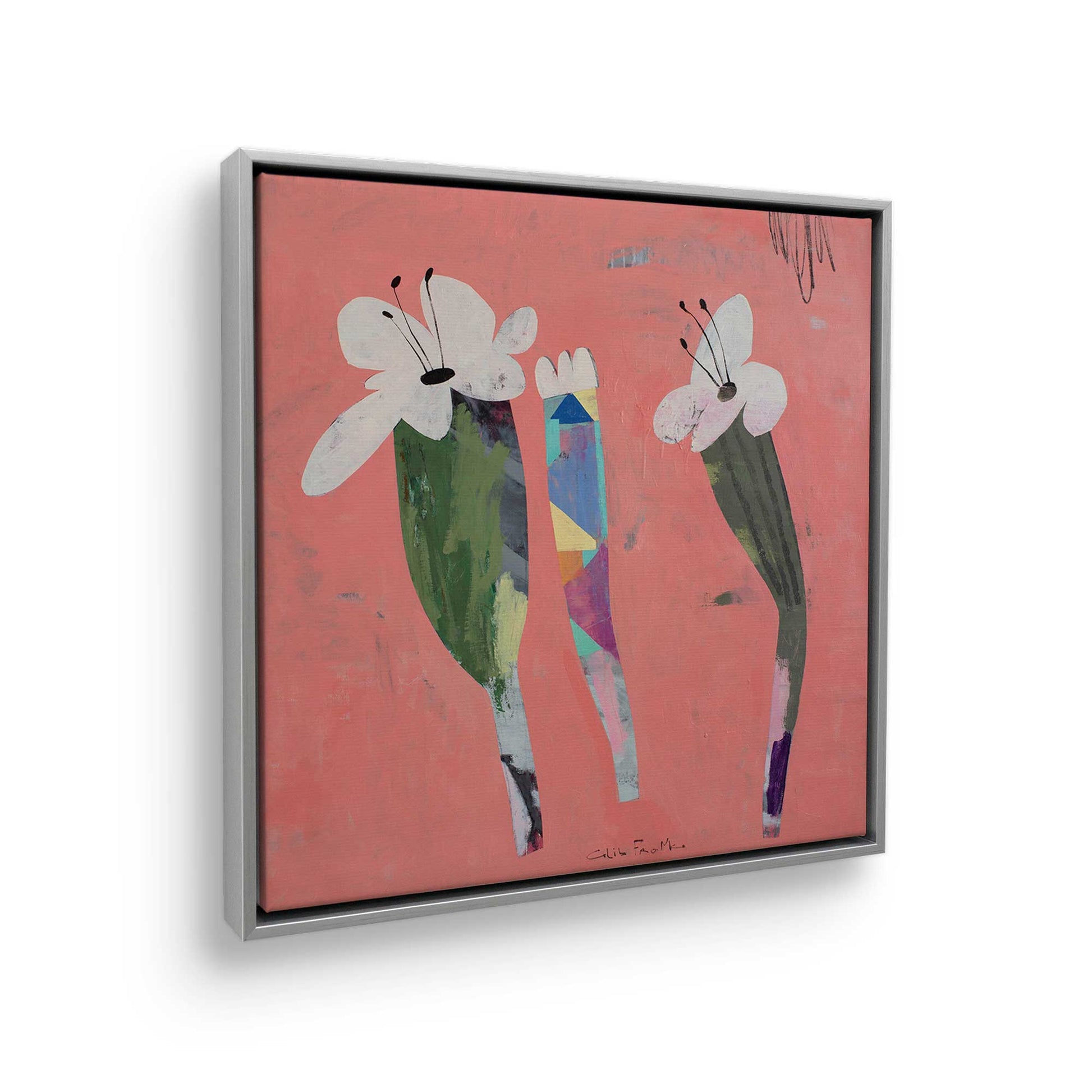 [Color:Polished Chrome], Picture of the corner of the art