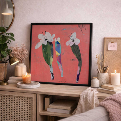 Picture of art in a room