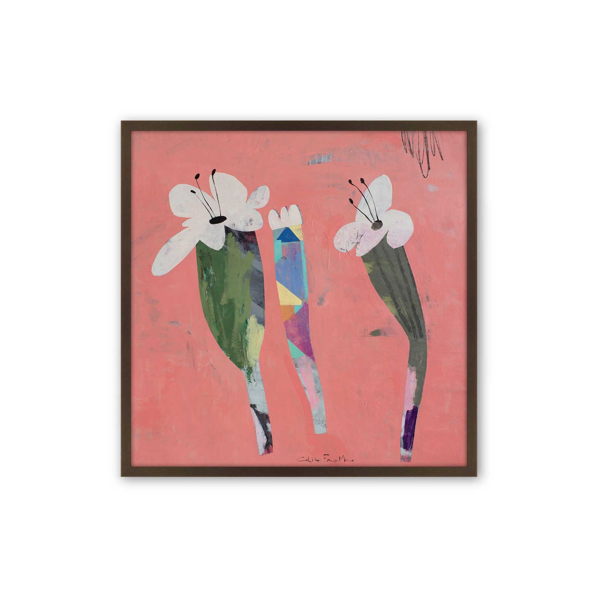 [Color:Espresso], Picture of art in a Espresso frame