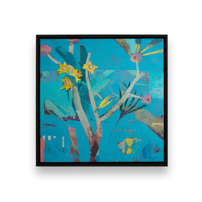 [Color:Satin Black], Picture of art in a Satin Black frame
