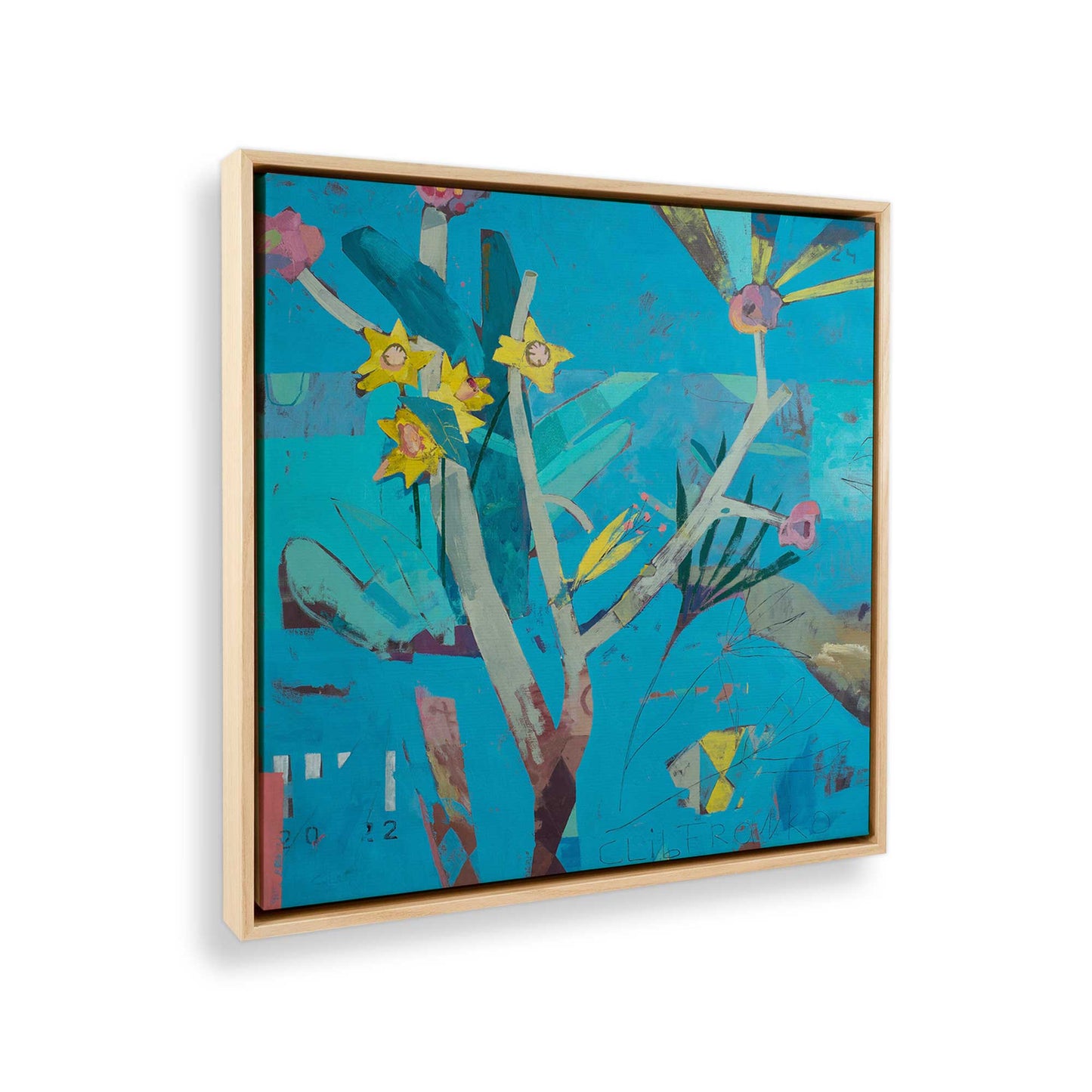 [Color:American Maple], Picture of the corner of the art
