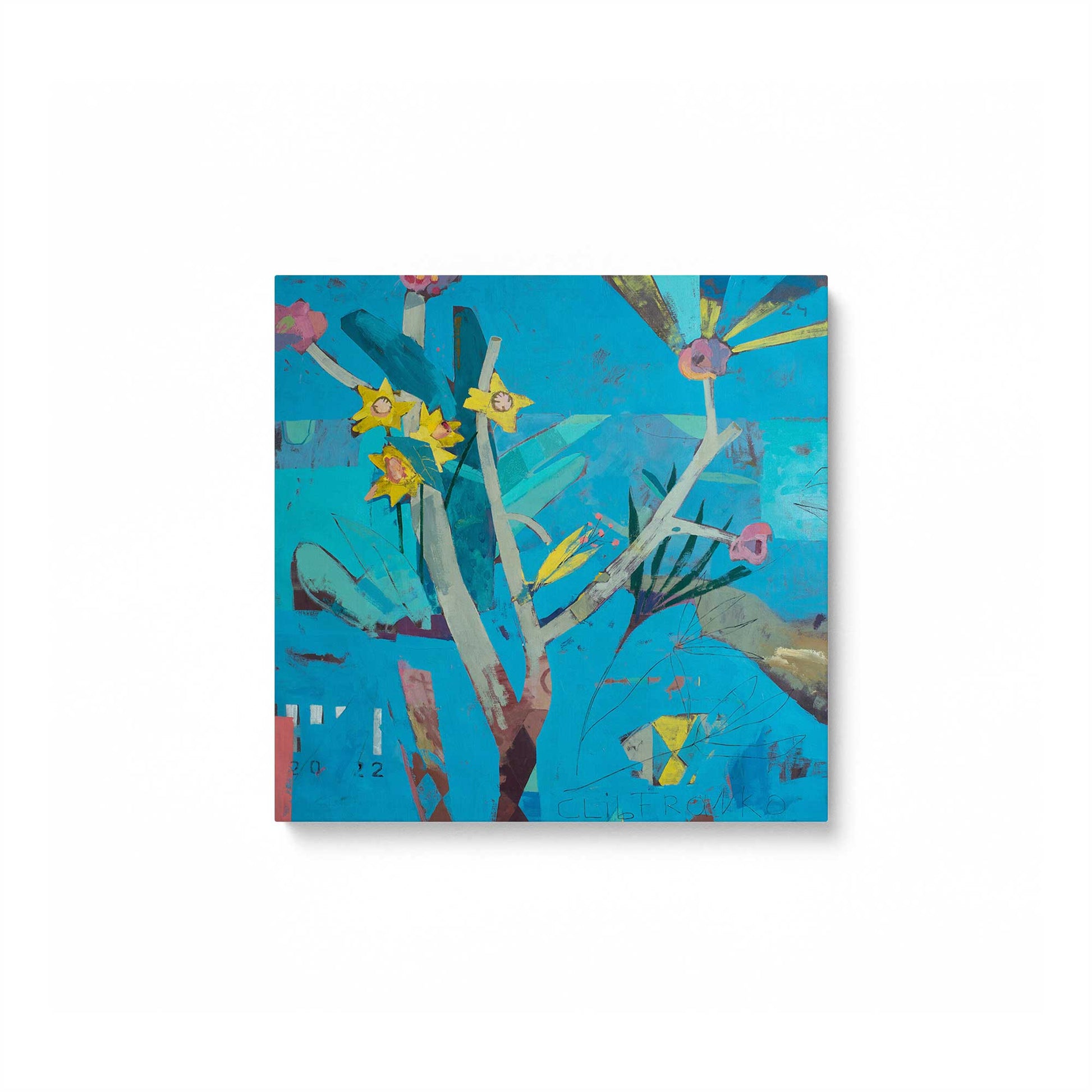 [Color:Stretched Canvas], Picture of art