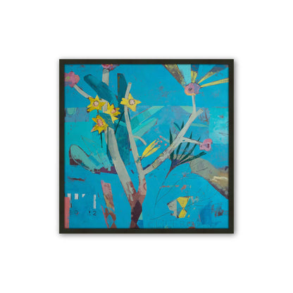 [Color:Satin Black], Picture of art in a Satin Black frame
