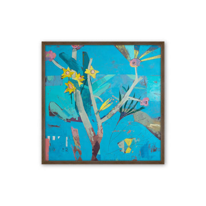 [Color:Walnut], Picture of art in a Walnut frame
