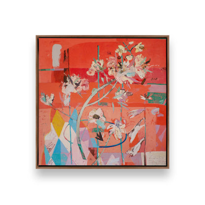 [Color:Walnut], Picture of art in a Walnut frame