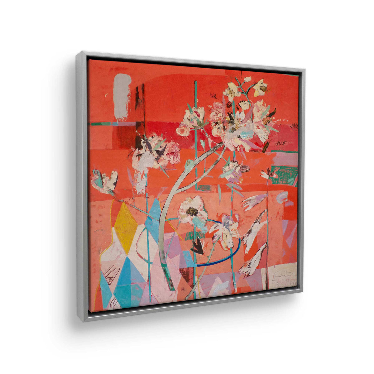 [Color:Polished Chrome], Picture of the corner of the art