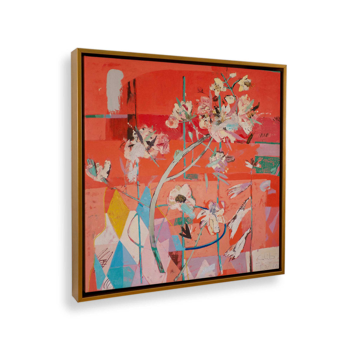 [Color:Polished Gold], Picture of the corner of the art