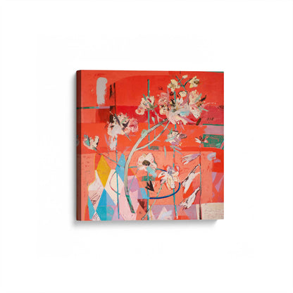 [Color:Stretched Canvas], Picture of art at an angle