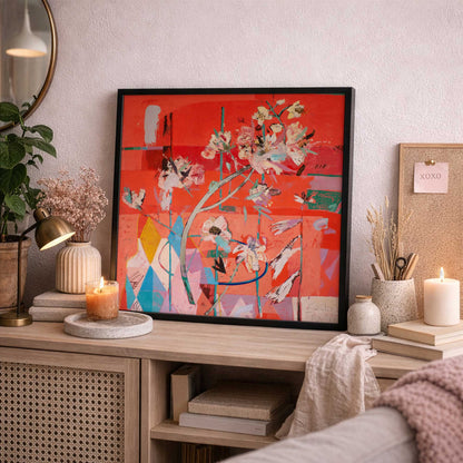 Picture of art in a room