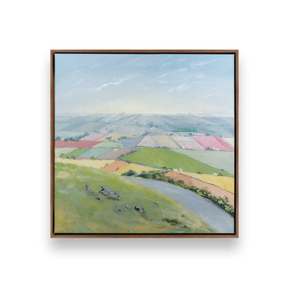 [Color:Walnut], Picture of art in a Walnut frame