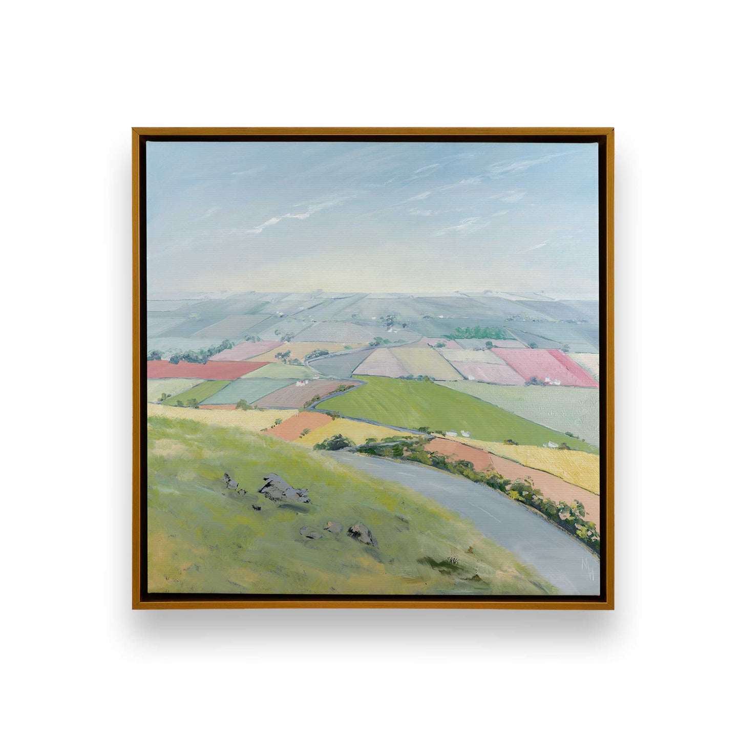 [Color:Polished Gold], Picture of art in a Polished Gold frame