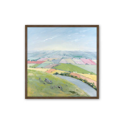 [Color:Walnut], Picture of art in a Walnut frame