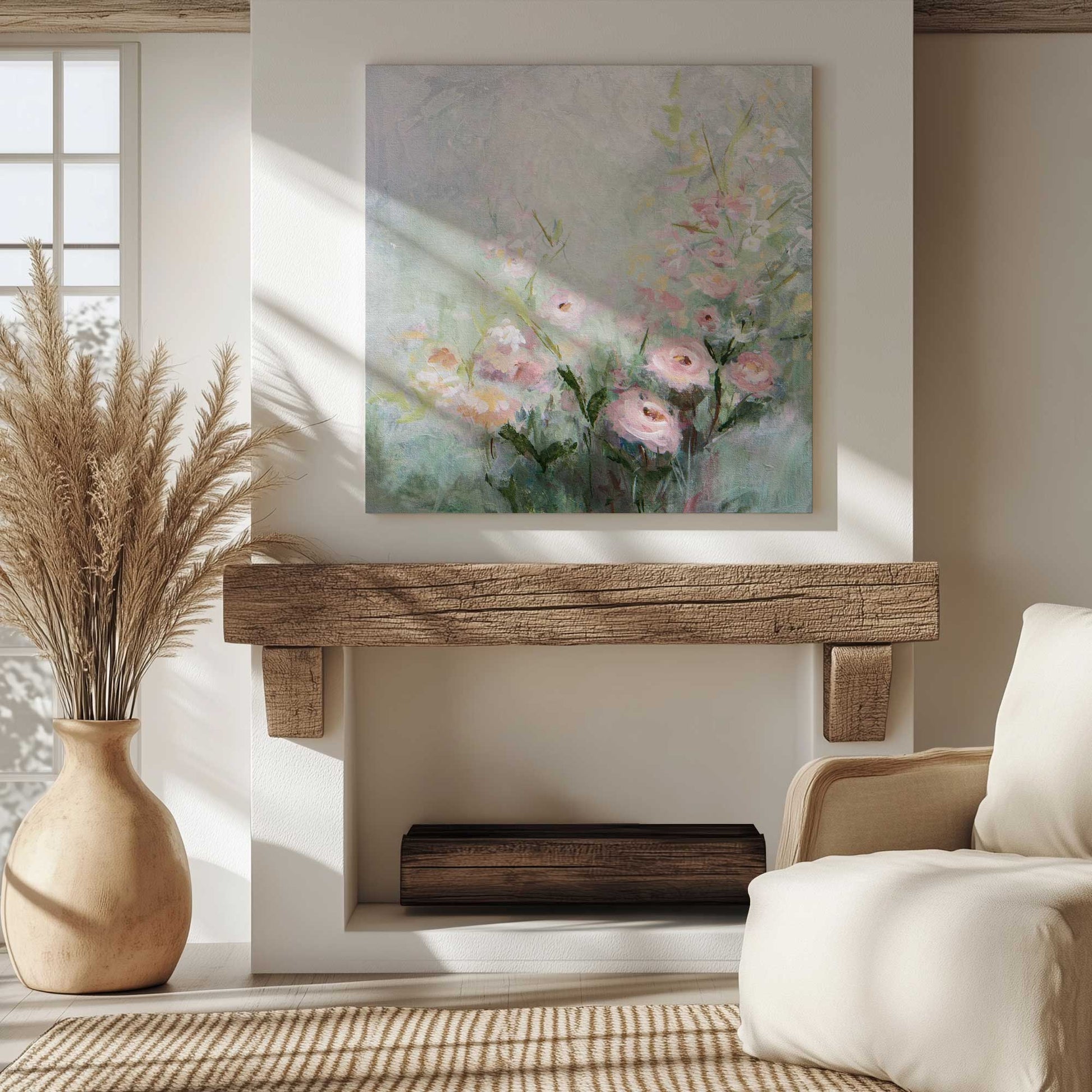 Picture of art in a room