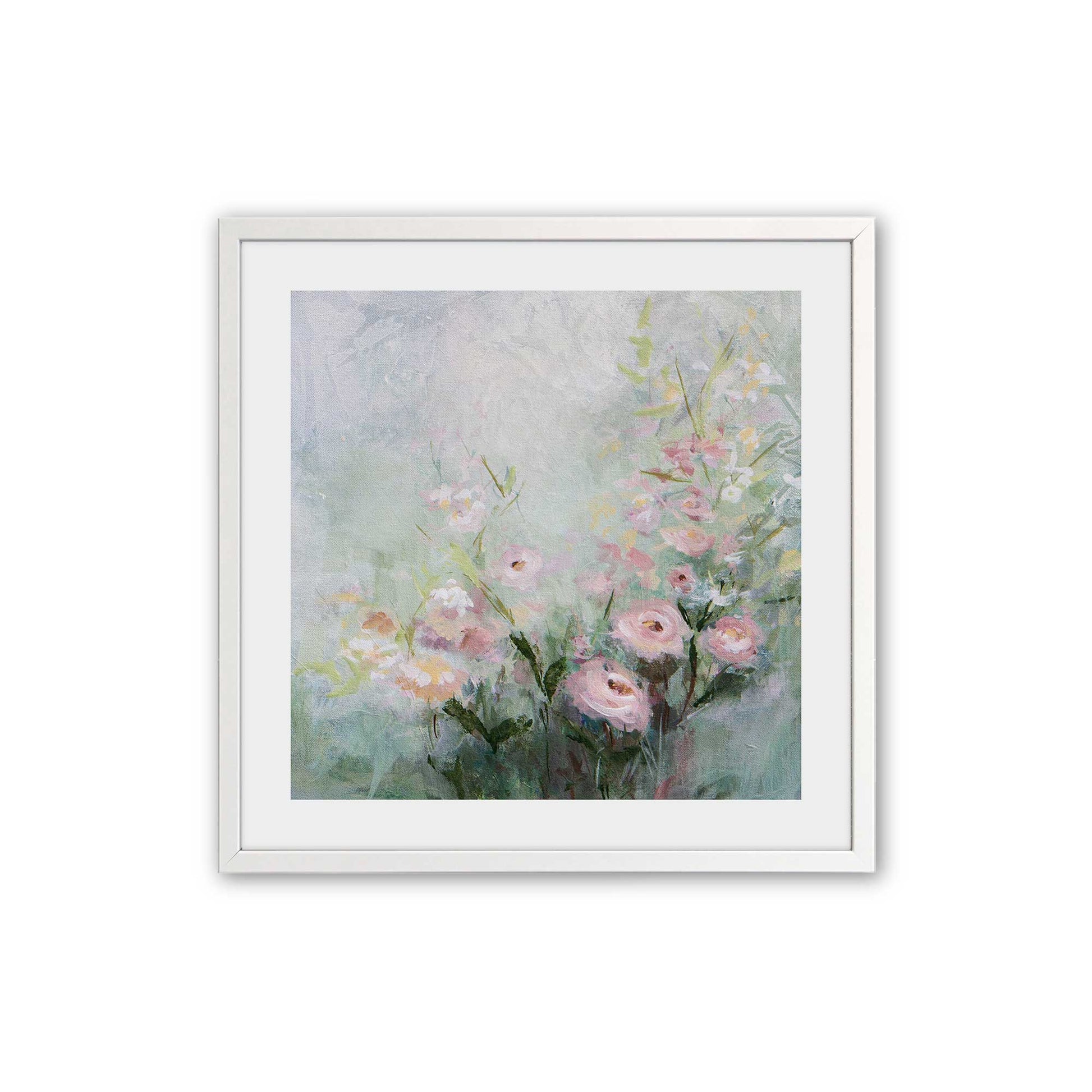 [Color:Opaque White], Picture of art in a Opaque White frame
