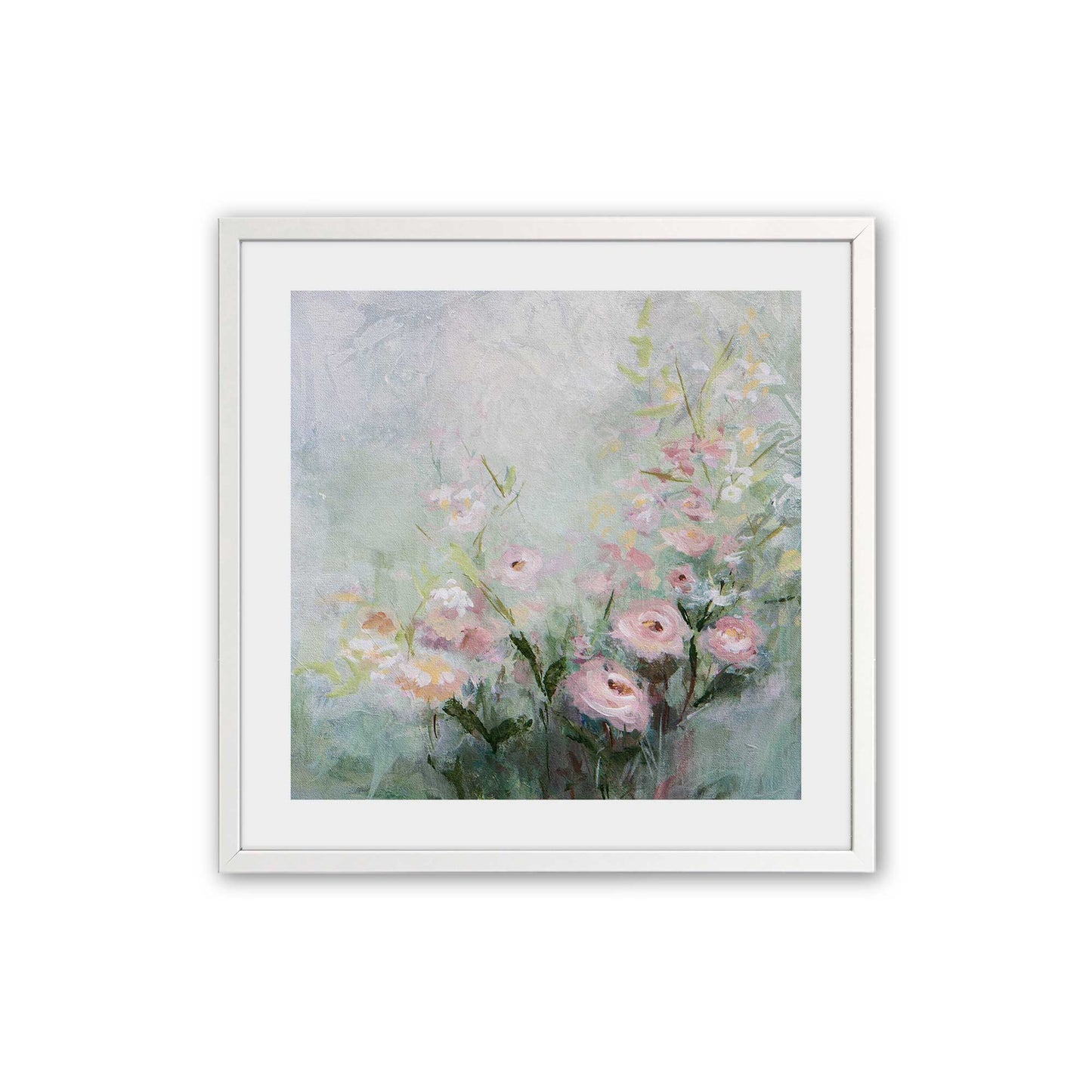 [Color:Opaque White], Picture of art in an Opaque White frame