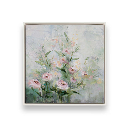 [Color:Opaque White], Picture of art in a White frame