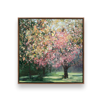 [Color:Walnut], Picture of art in a Walnut frame