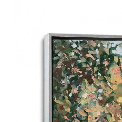 [Color:Polished Chrome], Picture of art in a Polished Chrome frame at an angle