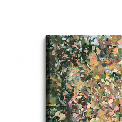 [Color:Stretched Canvas], Picture of the corner of the art