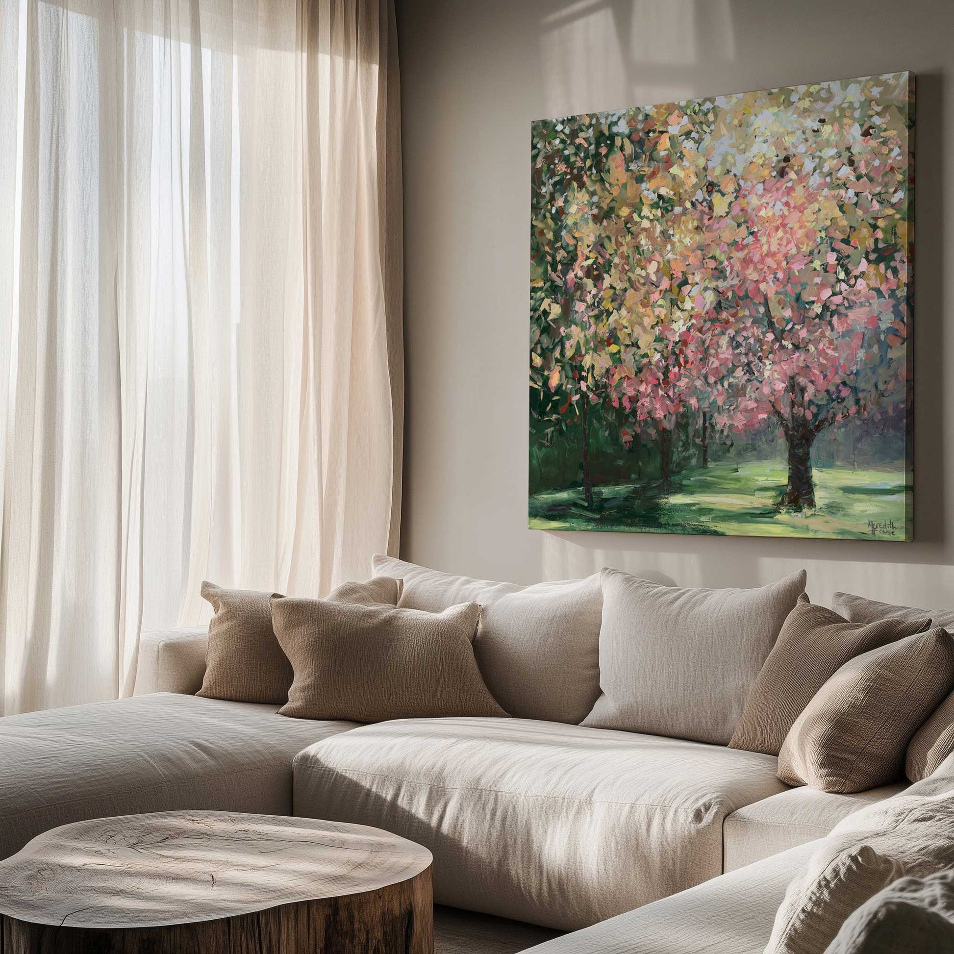 Picture of art in a room