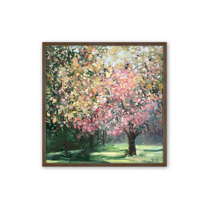 [Color:Walnut], Picture of art in a Walnut frame