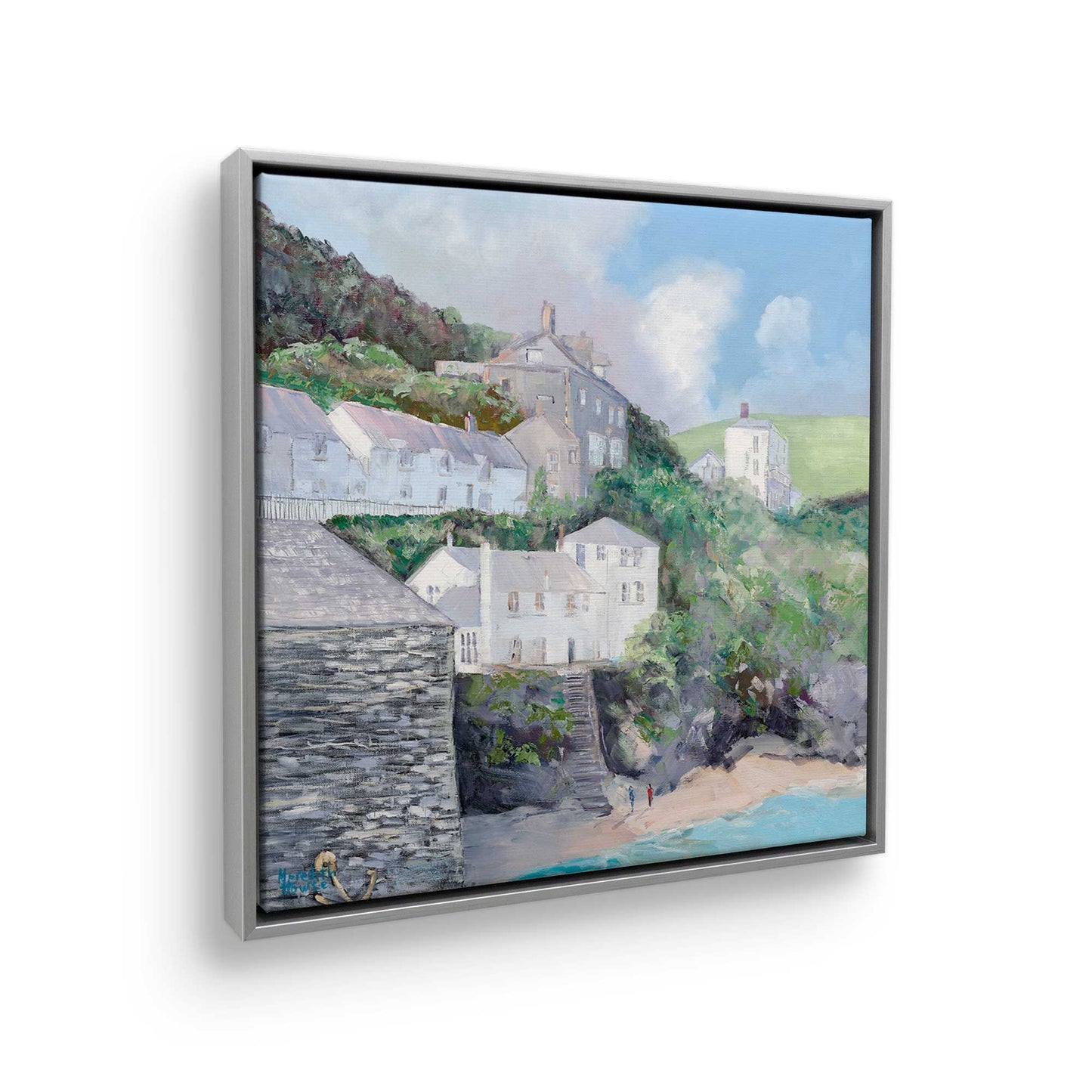 [Color:Polished Chrome], Picture of the corner of the art