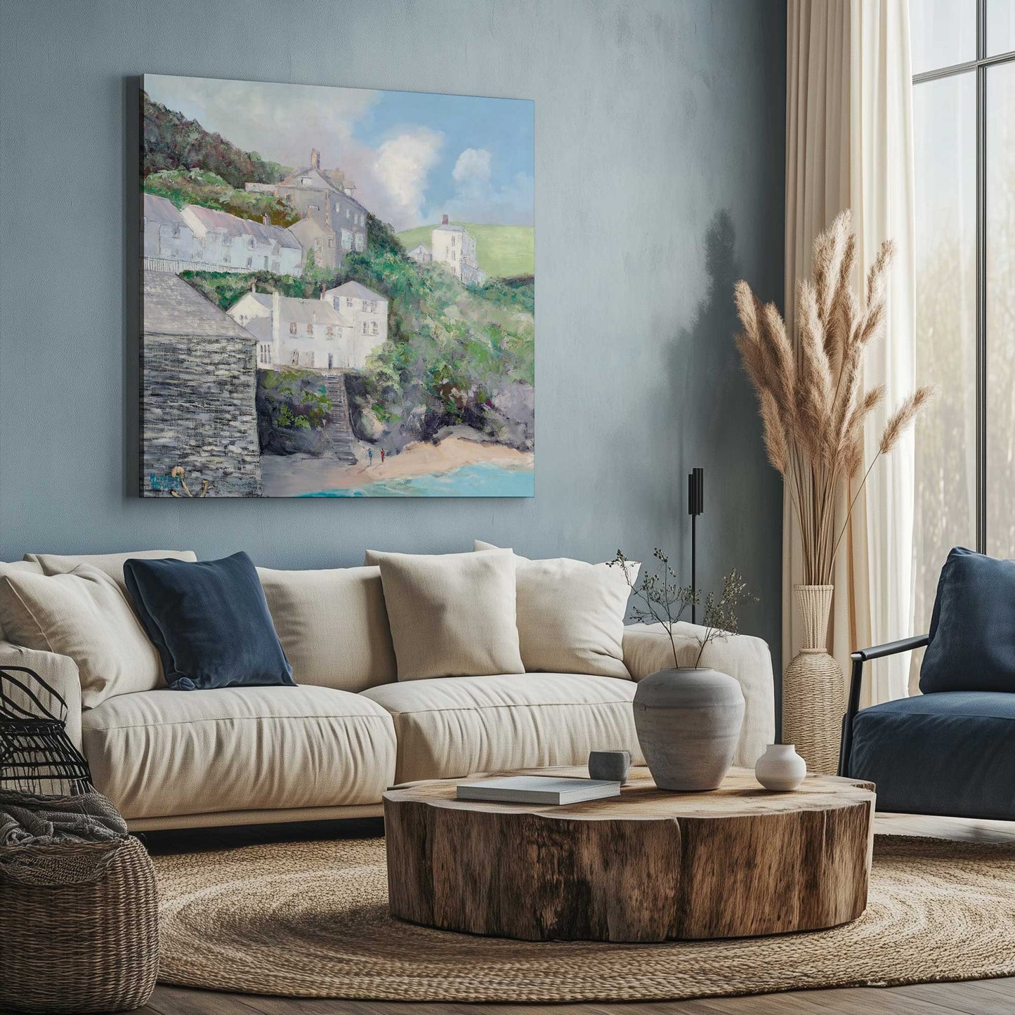 Picture of art in a room