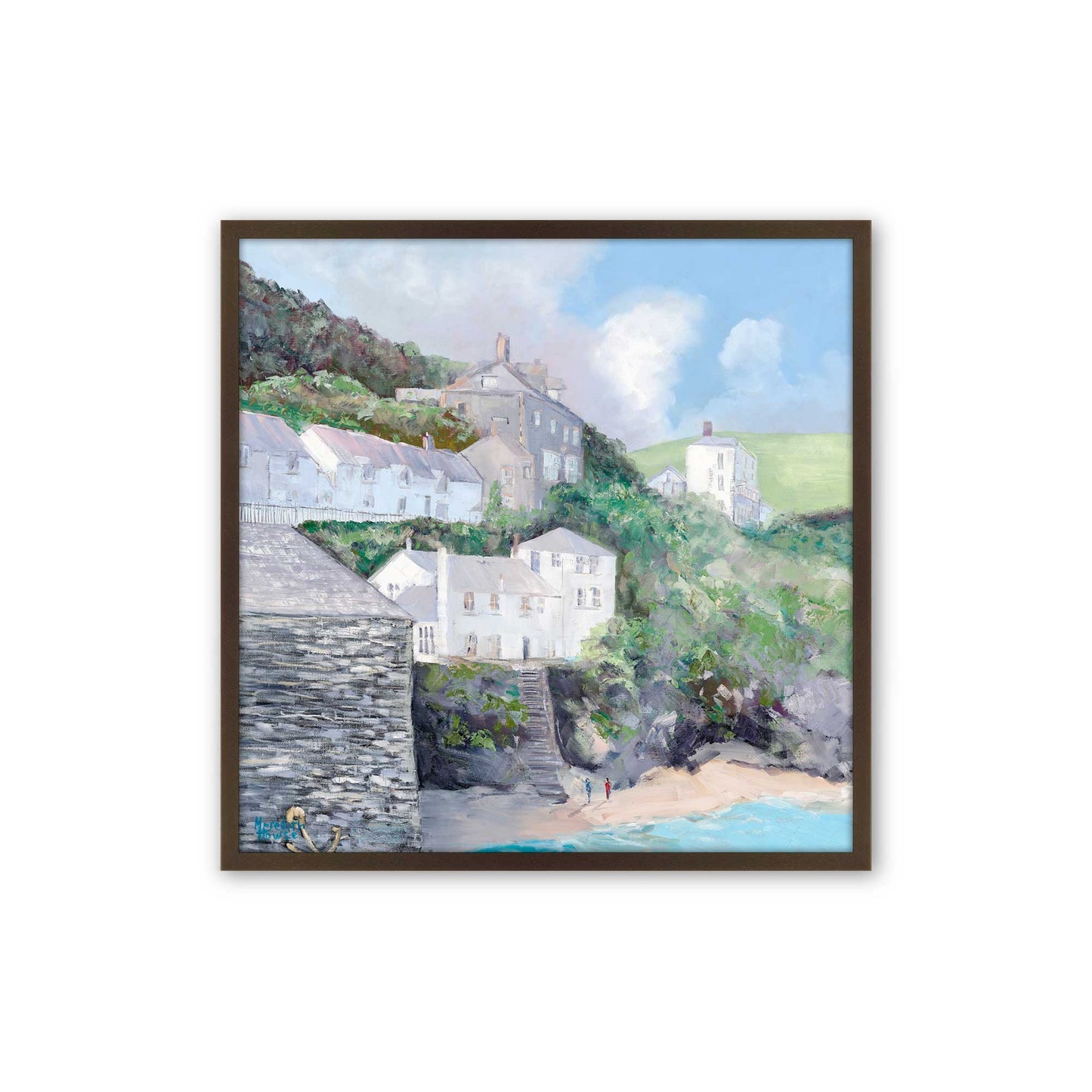 [Color:Espresso], Picture of art in a Espresso frame