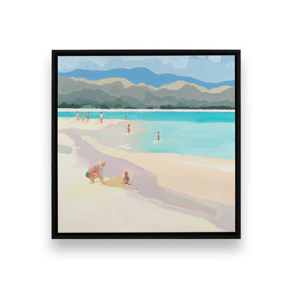 [Color:Satin Black], Picture of art in a Satin Black frame
