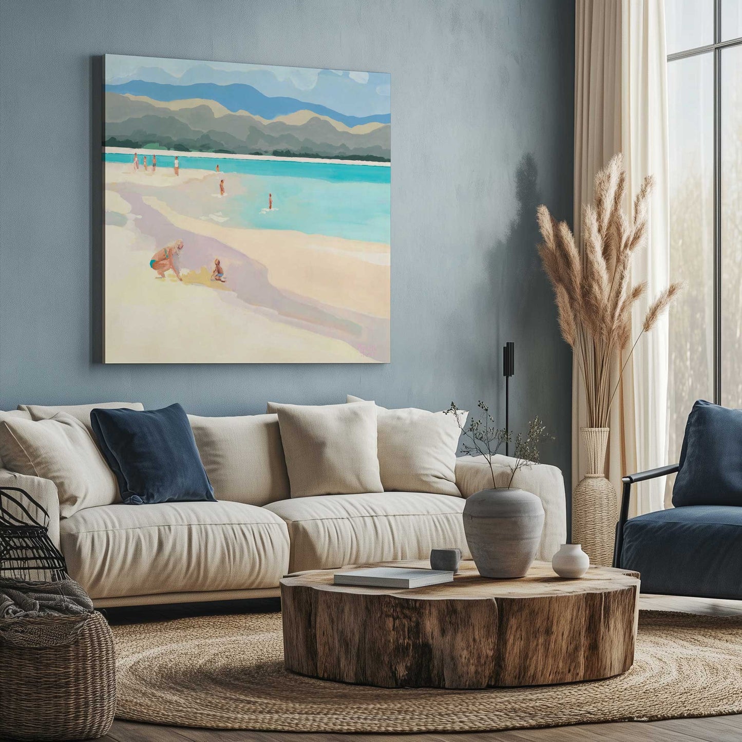 Picture of art in a room