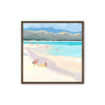 [Color:Walnut], Picture of art in a Walnut frame