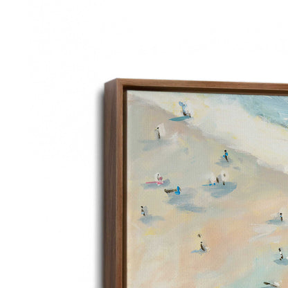 [Color:Walnut], Picture of art in a Walnut frame at an angle