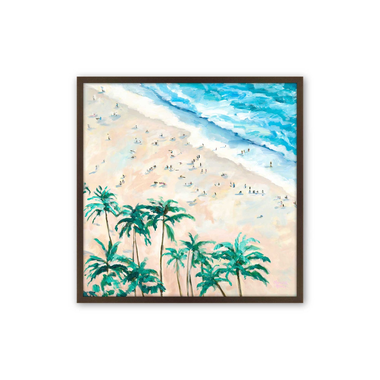 [Color:Espresso], Picture of art in a Espresso frame