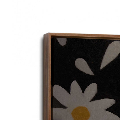 [Color:Walnut], Picture of art in a Walnut frame at an angle