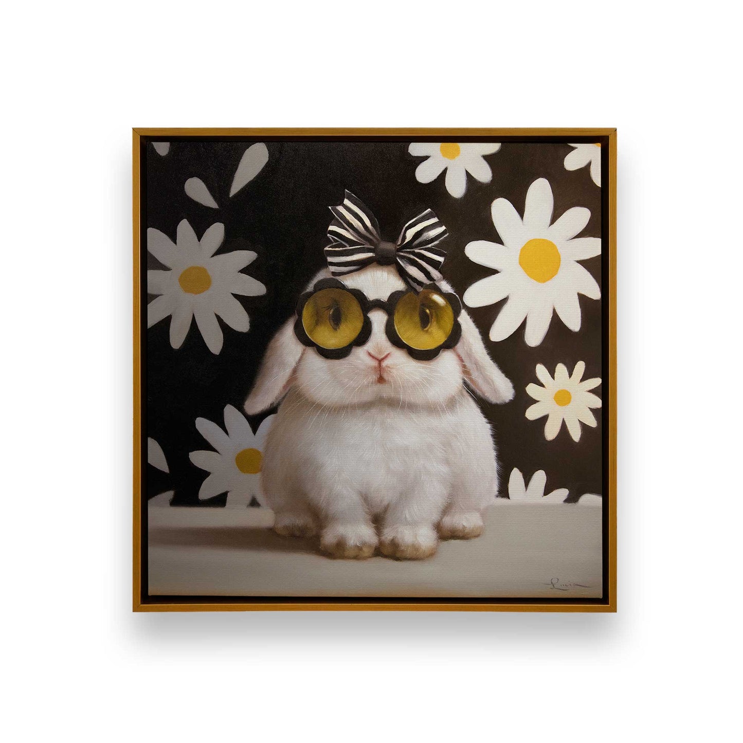 [Color:Polished Gold], Picture of art in a Polished Gold frame