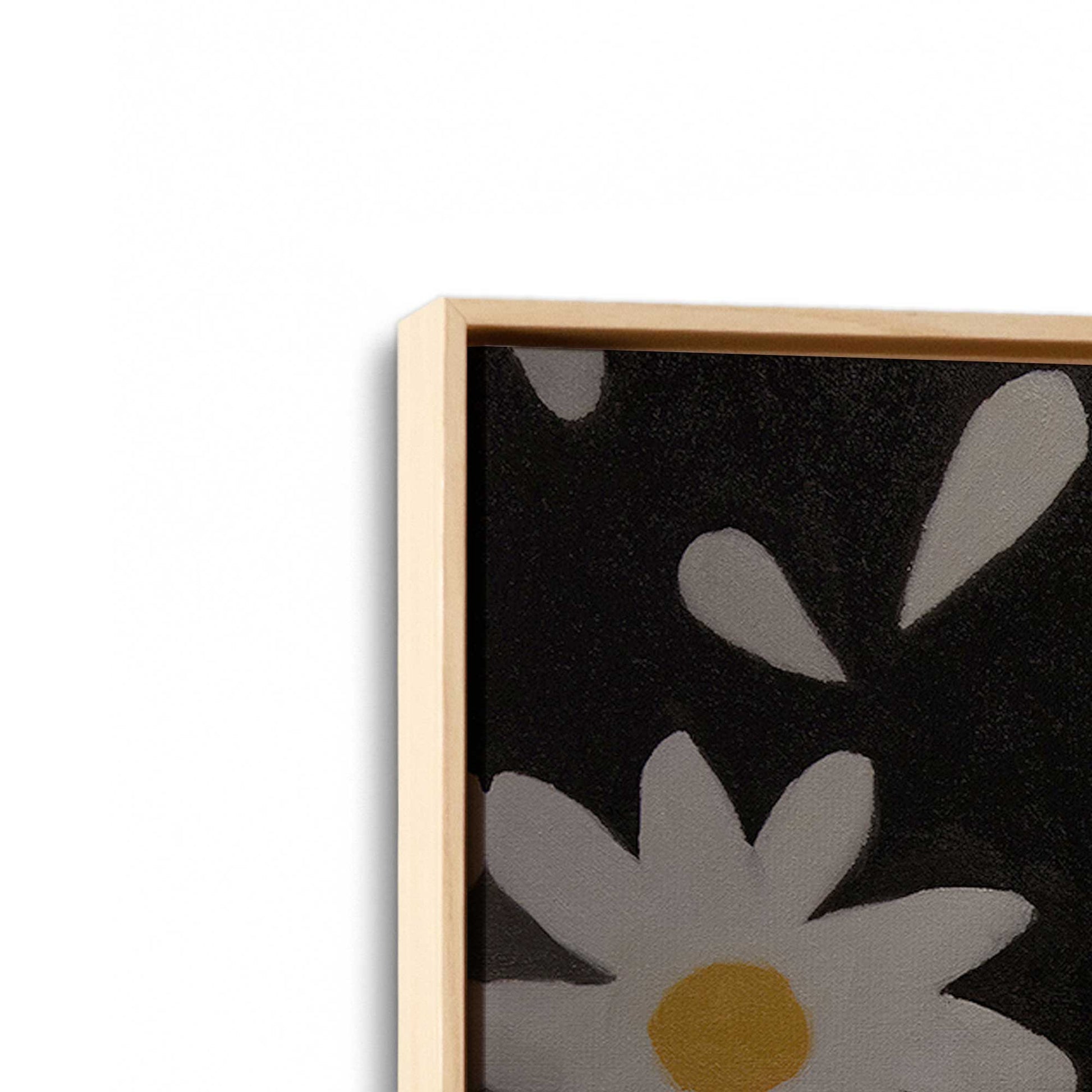 [Color:American Maple], Picture of art in a American Maple frame at an angle