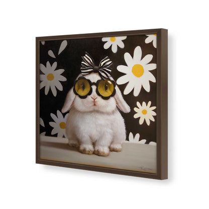 [Color:Espresso], Picture of art in a Espresso frame of the corner