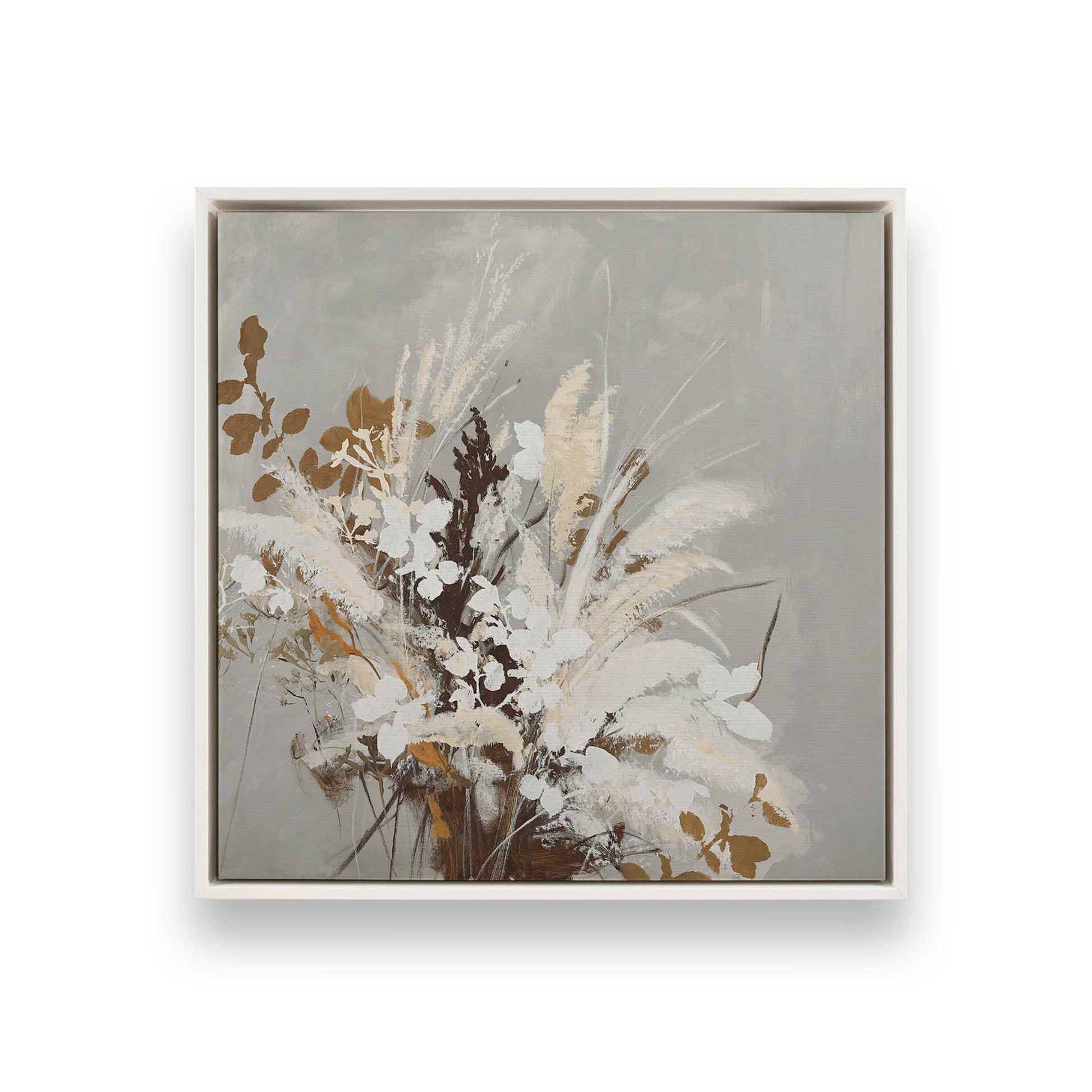 [Color:Opaque White], Picture of art in a White frame