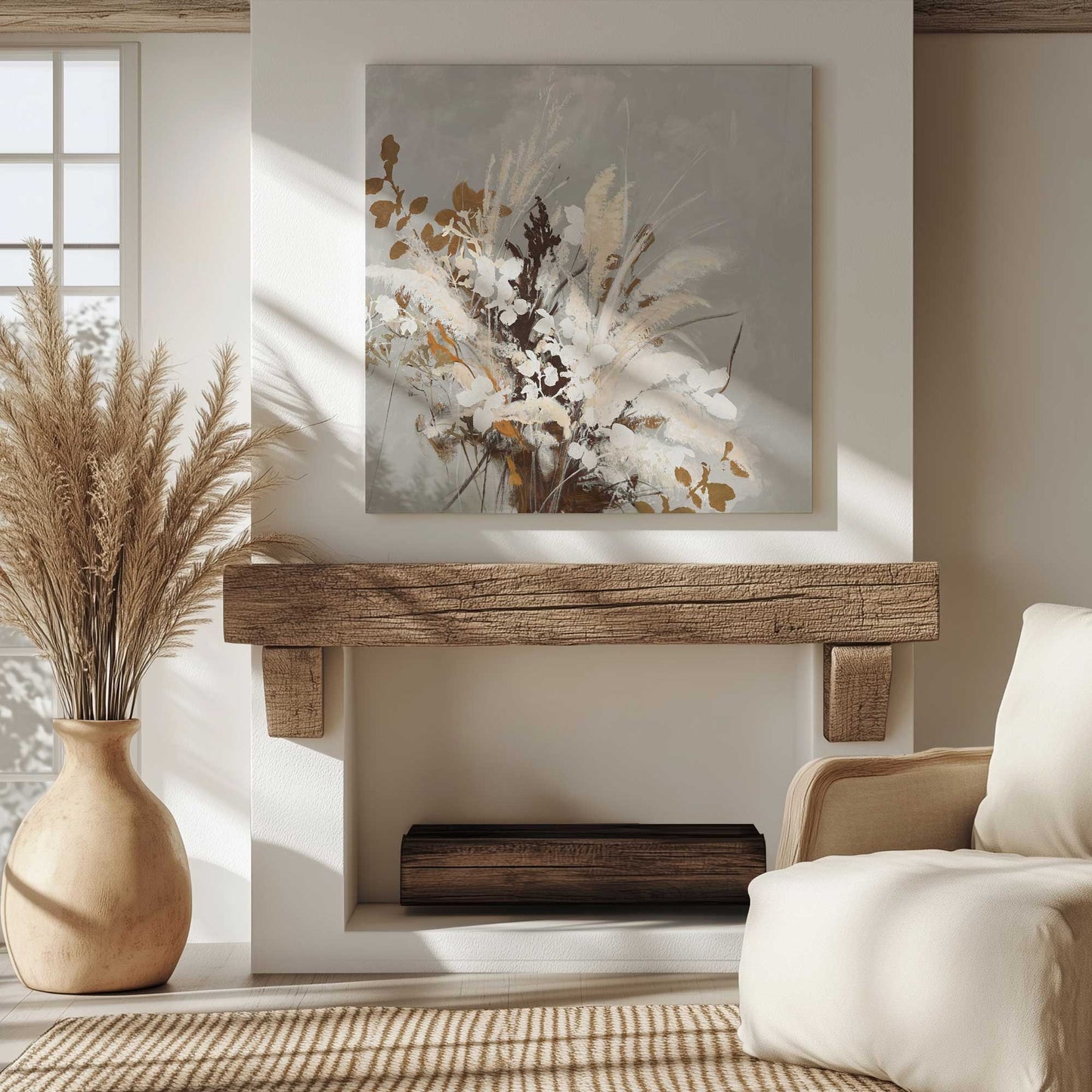 Picture of art in a room
