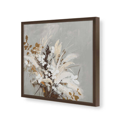[Color:Espresso], Picture of art in a Espresso frame of the corner