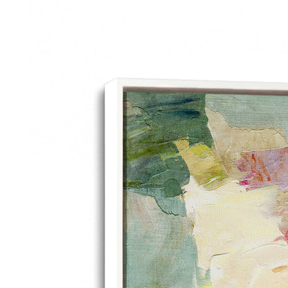 [Color:Opaque White], Picture of art in a White frame at an angle
